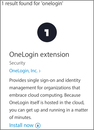 Onelogin login